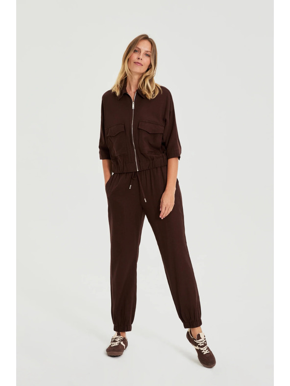 Moodo Sima nadrág barna Moodo