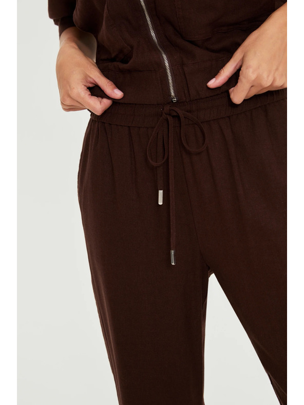 Moodo Sima nadrág barna Moodo