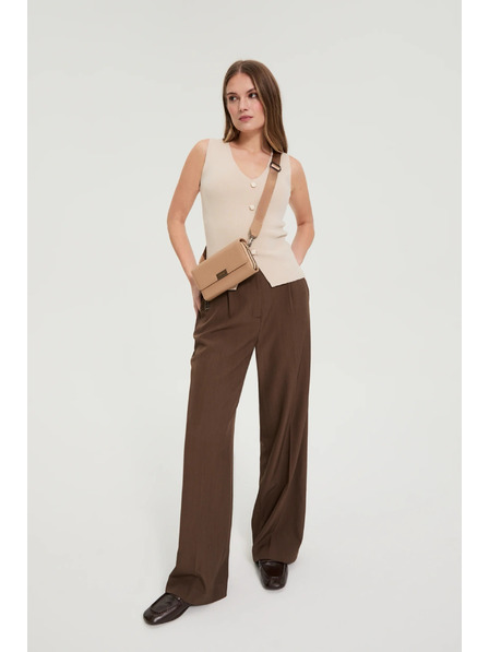 Moodo Felső dekoratív gombokkal bézs Moodo