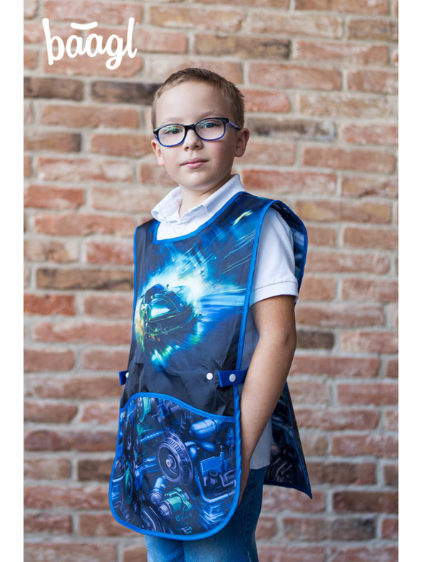 BAAGL  BAAGL SET 5 Zippy Versenyautó: aktatáska, tolltartó, zsák, kötény, pénztárca