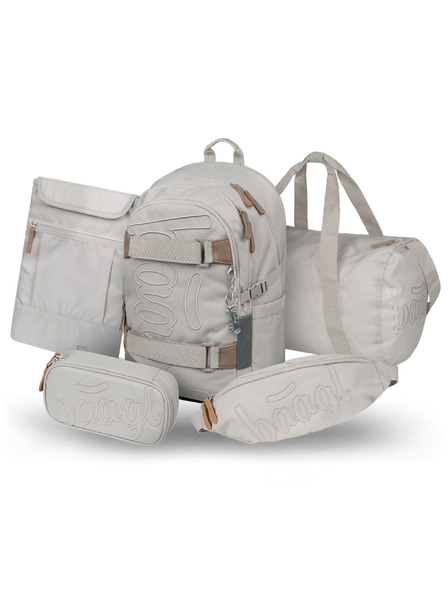 BAAGL  BAAGL SET 5 Skate Mist: hátizsák, tolltartó, sportzsák, övtáska, notebooktok