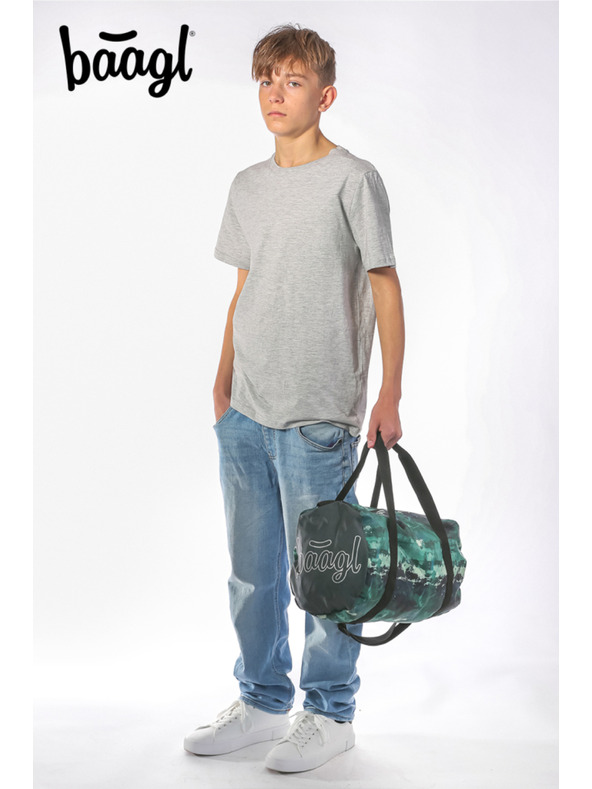 BAAGL  BAAGL SET 5 Skate Forest: hátizsák, tolltartó, sportzsák, övtáska, notebooktok