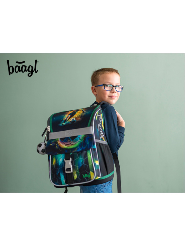 BAAGL  BAAGL SET 5 Zippy Futballista: aktatáska, tolltartó, zsák, kötény, pénztárca