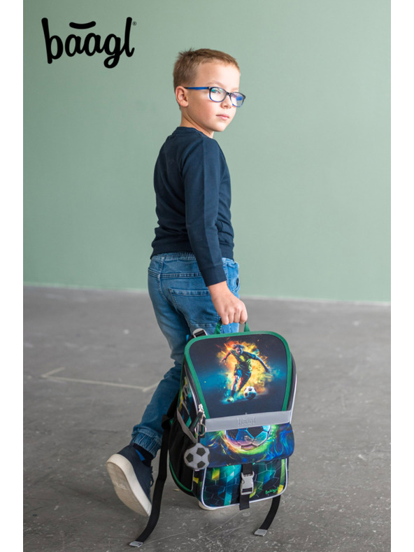 BAAGL  BAAGL SET 5 Zippy Futballista: aktatáska, tolltartó, zsák, kötény, pénztárca