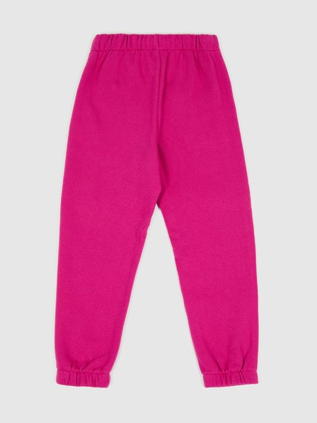 GAP Gyerek fleece sportnadrág logóval army GAP
