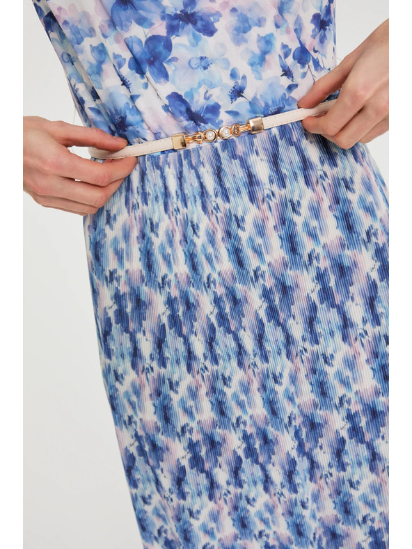 Moodo Midi ruha virágmintával Moodo