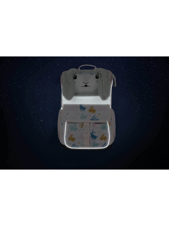 BAAGL  BAAGL SET 5 Zippy Bunny: iskolatáska, tolltartó, zsák, kötény, pénztárca