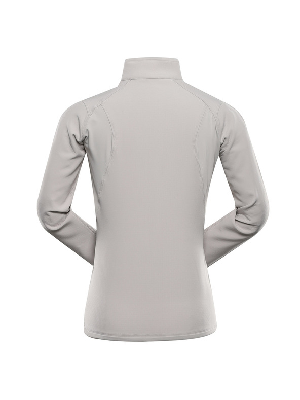 ALPINE PRO Női meleg cipzáras pulóver ALPINE PRO MORWA dove