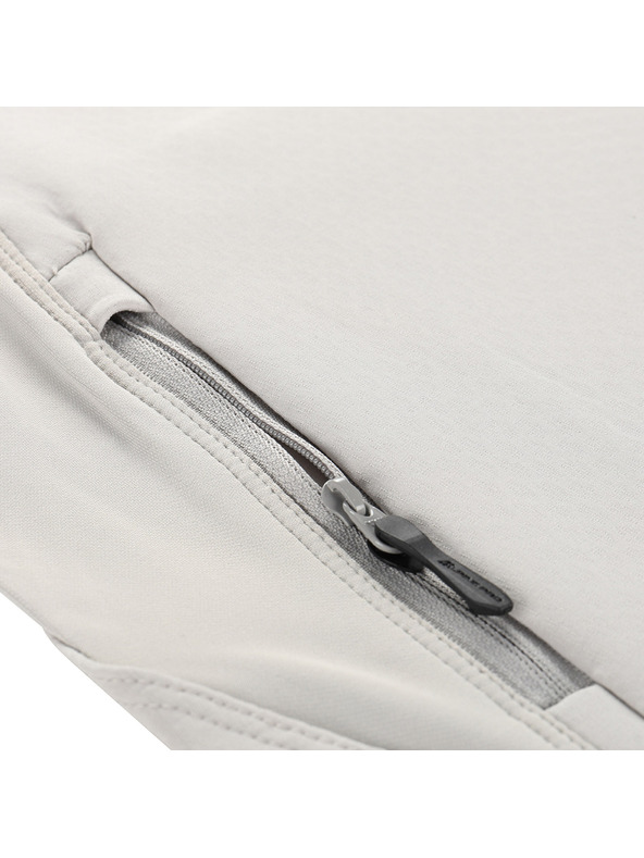 ALPINE PRO Női meleg cipzáras pulóver ALPINE PRO MORWA dove