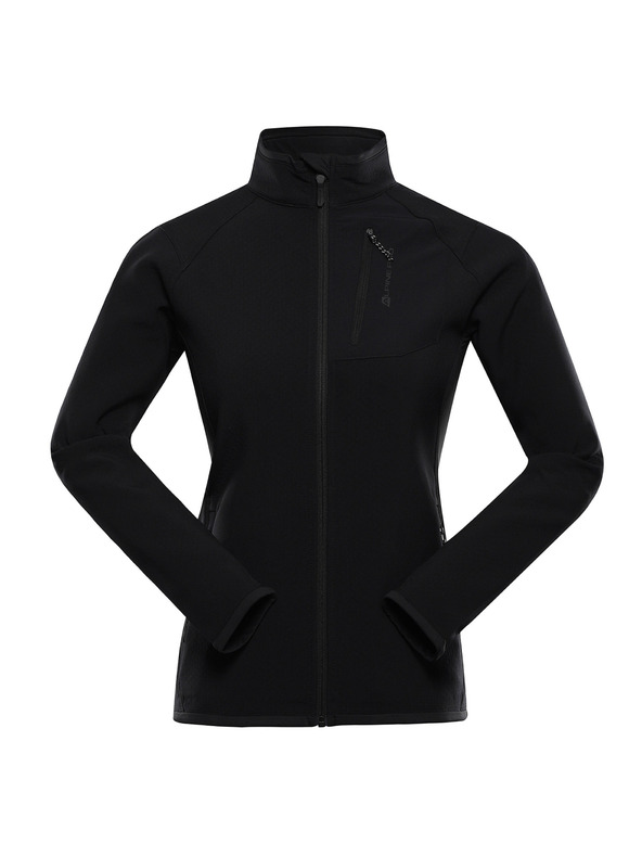 ALPINE PRO Női meleg cipzáras pulóver ALPINE PRO MORWA black