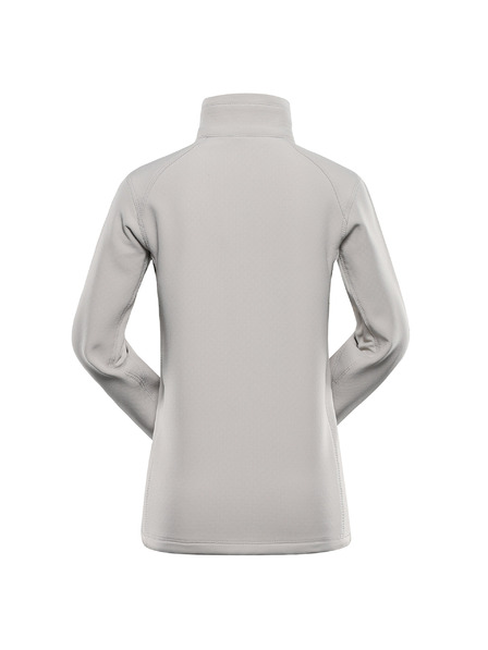 ALPINE PRO Gyermek cipzáras pulóver ALPINE PRO MORWO dove