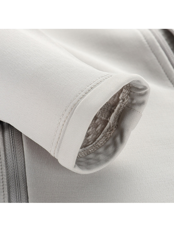 ALPINE PRO Gyermek cipzáras pulóver ALPINE PRO MORWO dove