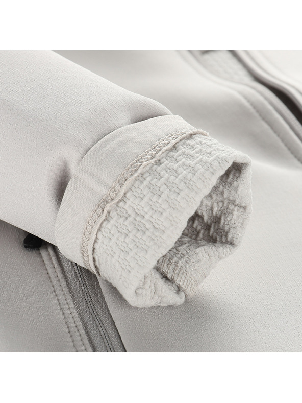 ALPINE PRO Gyermek cipzáras pulóver ALPINE PRO MORWO dove