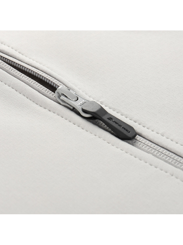 ALPINE PRO Gyermek cipzáras pulóver ALPINE PRO MORWO dove