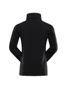 ALPINE PRO Gyermek cipzáras pulóver ALPINE PRO MORWO black