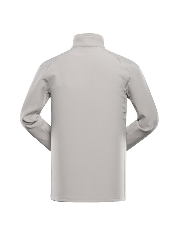 ALPINE PRO Férfi cipzáras pulóver ALPINE PRO MORW dove