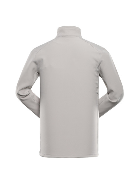 ALPINE PRO Férfi cipzáras pulóver ALPINE PRO MORW dove