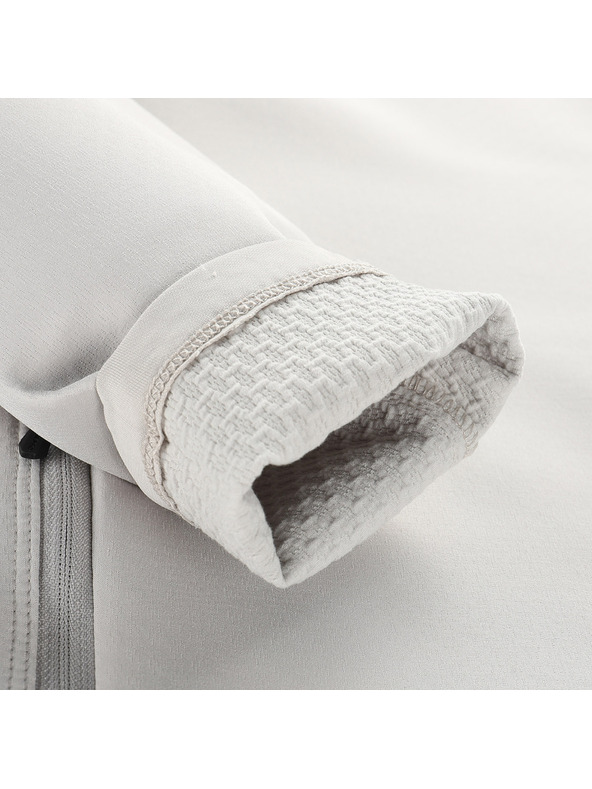 ALPINE PRO Férfi cipzáras pulóver ALPINE PRO MORW dove