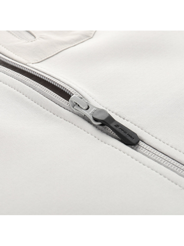 ALPINE PRO Férfi cipzáras pulóver ALPINE PRO MORW dove