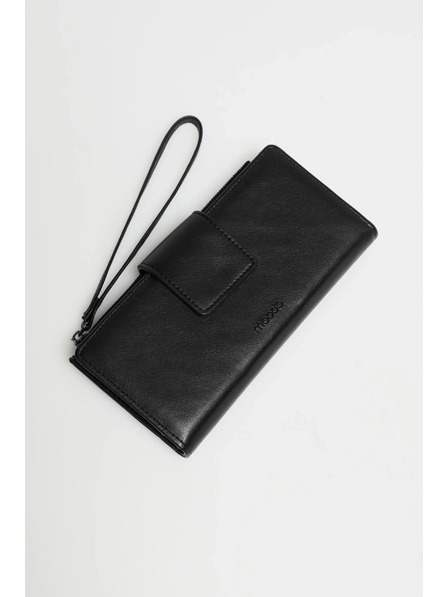 Moodo Nagy pénztárca fekete Moodo