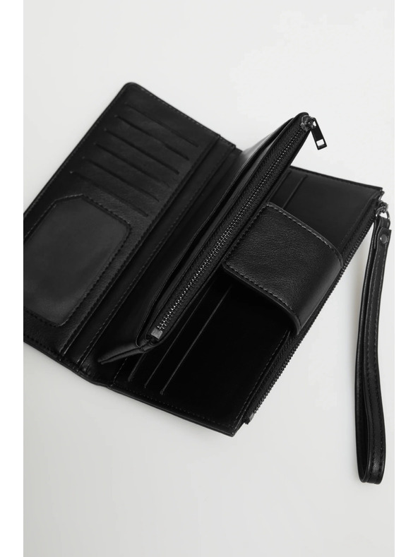 Moodo Nagy pénztárca fekete Moodo