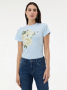 Orsay ORSAY Világoskék női nyomott mintás póló
