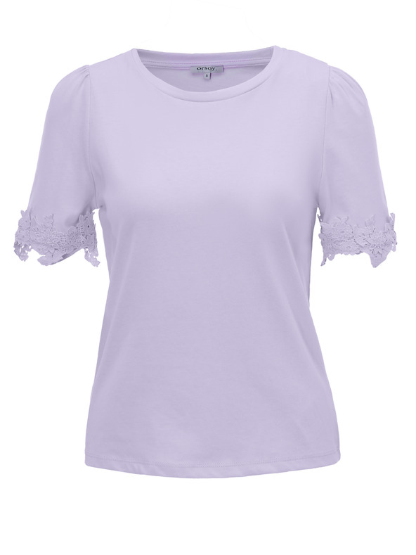 Orsay ORSAY Világos lila női rövid ujjú póló
