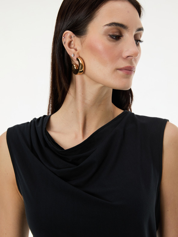 Orsay ORSAY Fekete női ujjatlan póló