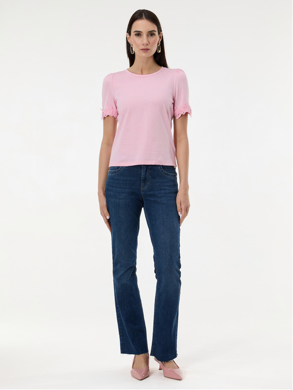 Orsay ORSAY világos rózsaszín női rövid ujjú póló