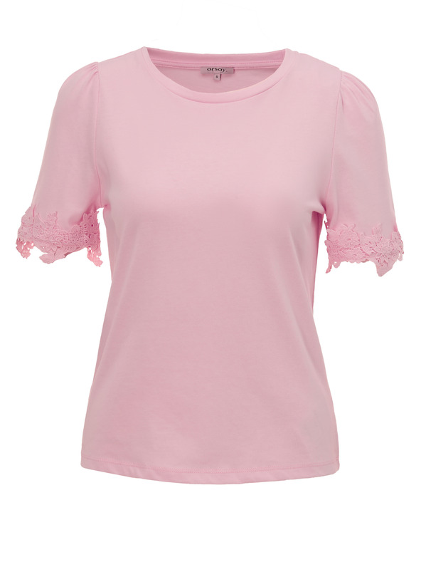 Orsay ORSAY világos rózsaszín női rövid ujjú póló