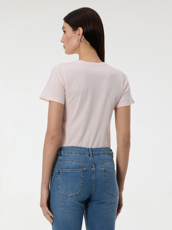 Orsay ORSAY Világos rózsaszín női nyomott mintás póló