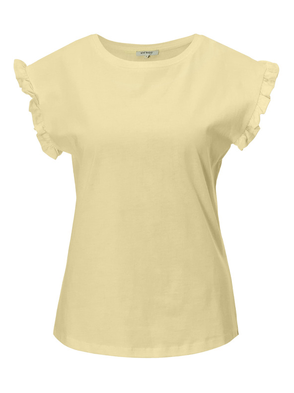 Orsay ORSAY Sárga női póló rövid ujjú