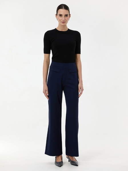 Orsay ORSAY fekete női rövid ujjú pulóver