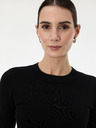 Orsay ORSAY fekete női rövid ujjú pulóver