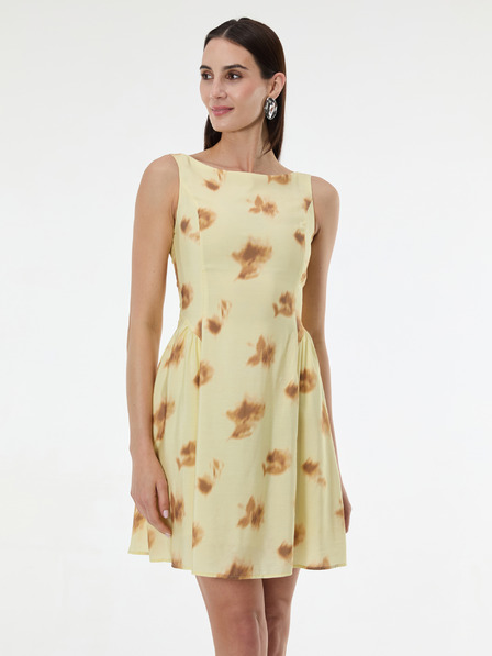 Orsay ORSAY Sárga mintás női ujjatlan ruha