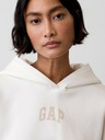 GAP Oversize crop pulóver logóval VintageSoft GAP