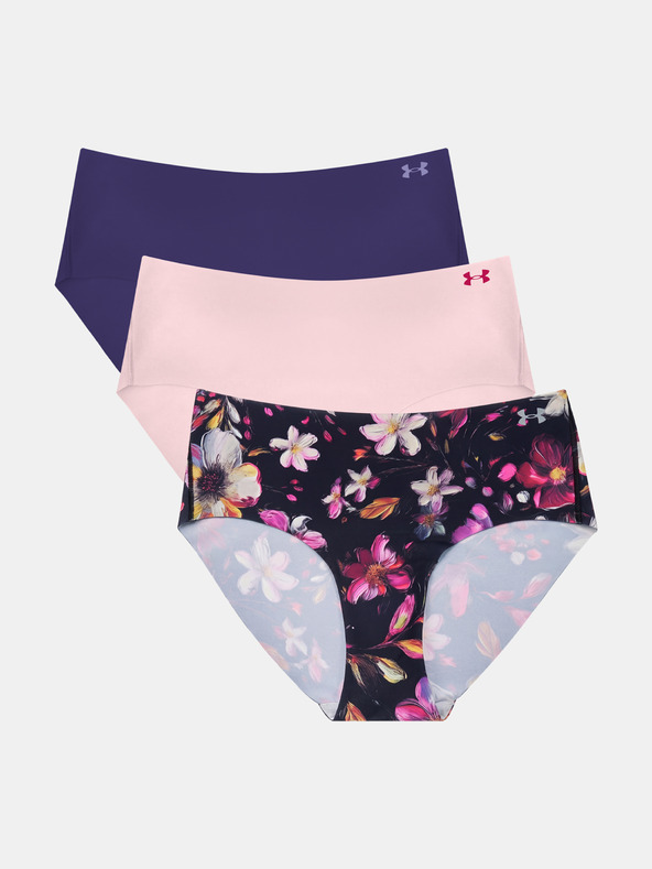 Under Armour Női bugyi Under Armour Ua Pure Stretch Noshow Hipster-Print - 3pk