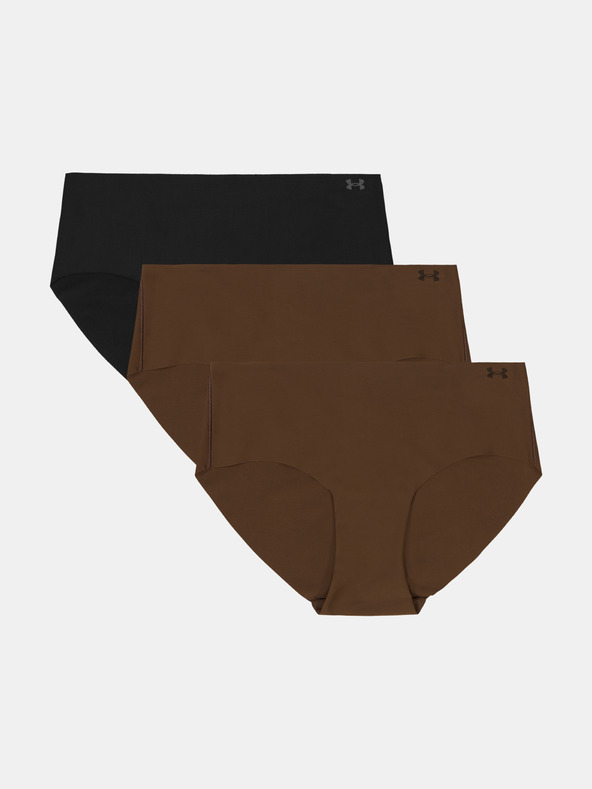 Under Armour Női bugyi Under Armour Ua Pure Stretch No Show Hipster-Solid - 3pk