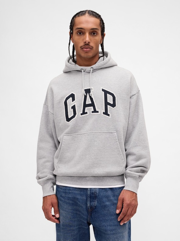 GAP Oversize pulóver Extra Heavyweight logóval Unisex GAP