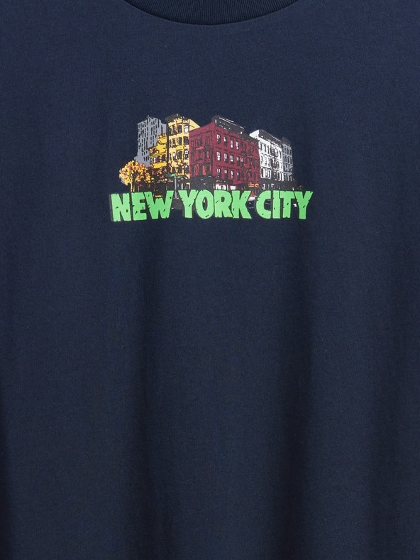 GAP Everyday Soft póló mintával GAP