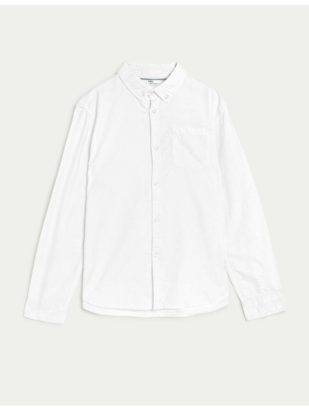 Marks & Spencer Oxford ing 100% pamutból (6–16 éves) Marks & Spencer fehér