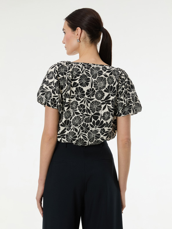 Orsay ORSAY Fekete mintás női blúz