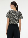 Orsay ORSAY Fekete mintás női blúz