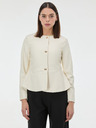 Orsay ORSAY krémszínű női műbőr dzseki