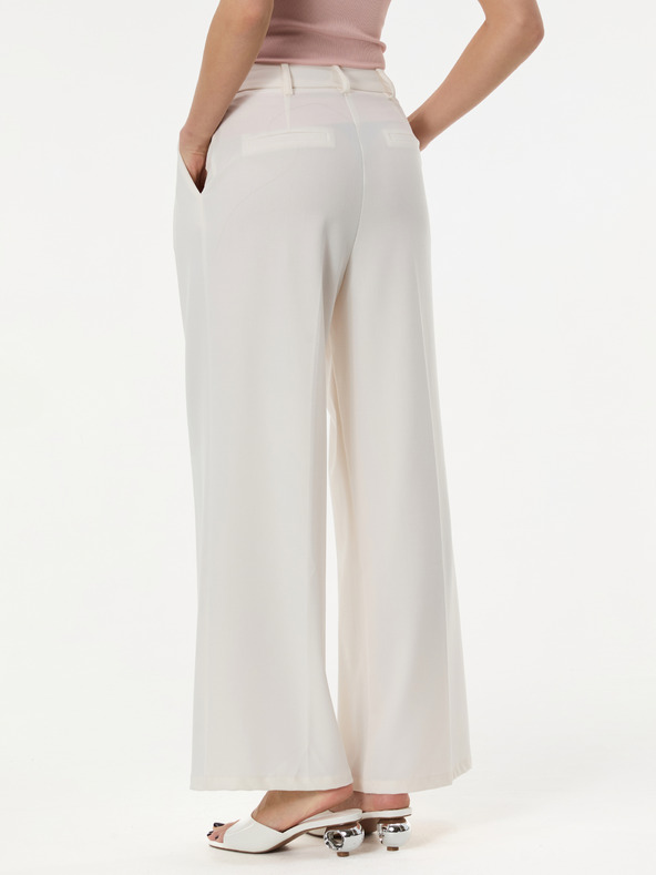 Orsay ORSAY krémszínű széles női nadrág