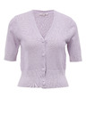 Orsay ORSAY Világos lila női kardigán rövid ujjú