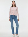 Orsay ORSAY Világos rózsaszín női kardigán hímzéssel