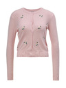 Orsay ORSAY Világos rózsaszín női kardigán hímzéssel