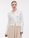 Orsay ORSAY Krémszínű női kardigán hímzéssel