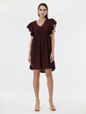 Orsay ORSAY Sötétbarna női térdig érő ruha